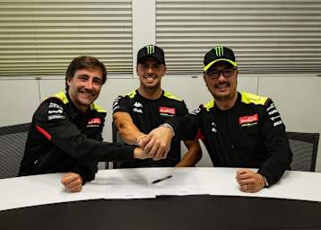 Sind sich einig: «Diggia» zwischen Teammanager Pablo Nieto (li.) und Teamdirektor Uccio Salucci