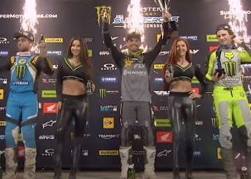 RJ Hampshire gewann in Anaheim vor Gordon Smith und Levi Kitchen