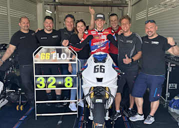 Florian Alt mit der ersten Bestzeit des Jahres