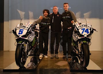 Team Althea (v.l.): Niccolo Antonelli, Genesio Bevilacqua und Piotr Biesiekirski