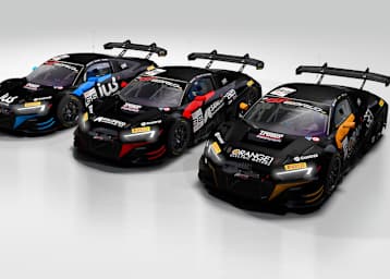 Das Audi-Trio von Tresor Attempto Racing