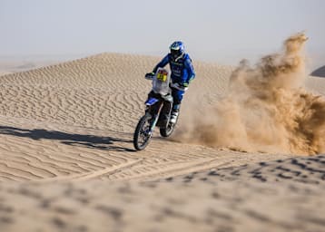 Lorenzo Santolino holte den Tagessieg auf der französischen Sherco