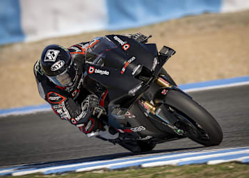 Am Dienstag testet für Bimota nur Testfahrer Florian Marino