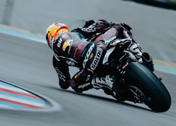 Filip Salac übte in Brünn auf einem Superbike