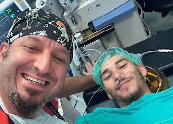 Moto2-Patient Öncü nach erfolgreicher Operation in der Türkei