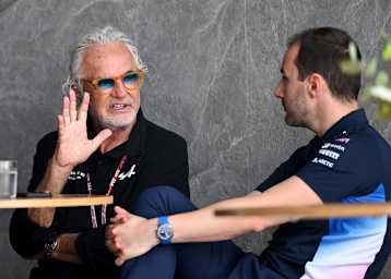 Flavio Briatore und Oliver Oakes