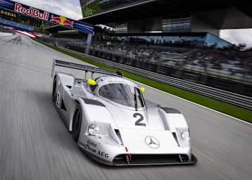 Karl Wendlinger im Sauber C11-Mercedes
