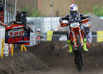 Lucas Coenen gewann den ersten Lauf