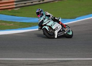Simone Corsi als Testfahrer für Forward in Jerez