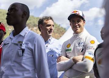 Cyril Abiteboul und Thierry Neuville