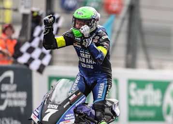Marvin Fritz freute sich über den Sieg in Le Mans