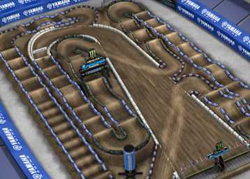 Die Strecke im Empower Field at Mile High in Denver (Colorado)