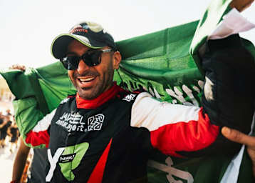 Der Saudi Yazeed Al-Rajhi: Erster Dakar-Sieger im eigenen Land