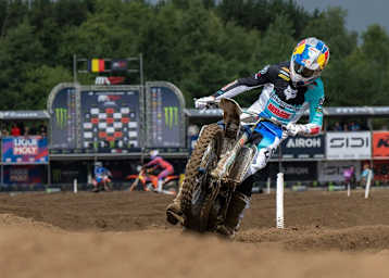 Kay de Wolf gewann den ersten Lauf überlegen