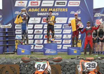 Das Masters-Podium in Dreetz