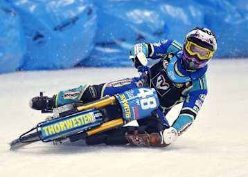 Luca Bauer ist mit dem ersten Training in Inzell zufrieden
