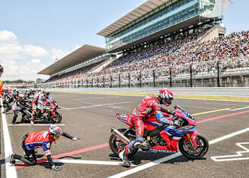 Der Start zur 46. Ausgabe der «Suzuka 8 Hours»