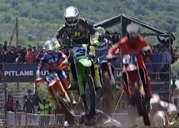 Romain Febvre übernahm in der ersten Runde die Führung