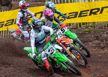 Kawasaki-Werksfahrer Romain Febvre ist beim Hawkstone International dabei