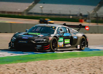 Carrie Schreiner beim Test in Hockenheim