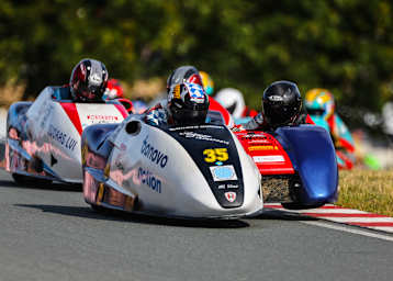 Werkstetter/Roick vor Päivärinta/Christie in Schleiz