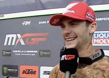 Tim Gajser gewann den ersten MXGP-Lauf in Cozar