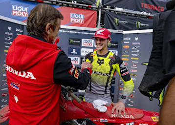 Giacomo Gariboldi und Tim Gajser