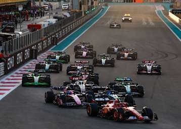 Das Starterfeld der Formel 1 (hier Abu Dhabi 2024) wird ab 2026 aus 22 statt 20 Autos und elf statt zehn Teams bestehen