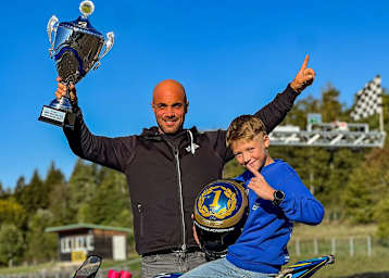 Dario Giuseppetti (li.) mit Robin Siegert