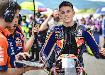 Xabi Zuruzuta vor dem Rennen in Mugello