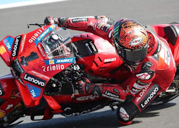 Effizient: Pecco Bagnaia nutzte den Testtag bestmöglich