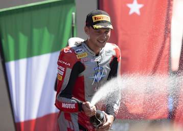 Bo Bendsneyder holte seinen ersten Supersport-Sieg