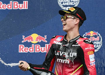 Verletzt: Moto3-Podestfahrer Matteo Bertelle