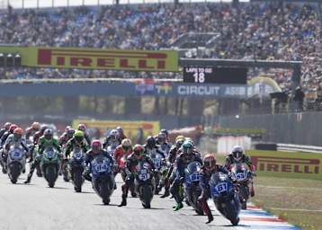 Die Supersport-WM zeigte in Assen spannende Rennen