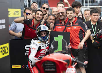 Raffaele De Rosa war in Lauf 1 gleichzeitig bester Fahrer der WorldSSP-Challenge