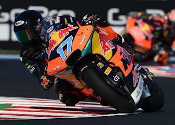 Dani Munoz als Ersatzpilot bei Ajo in der Moto2