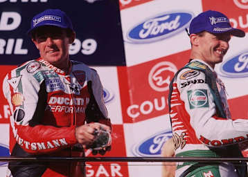 Troy Corser und Colin Edwards waren die Helden von Katja Poensgen