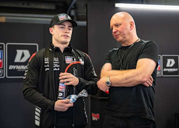 Jürgen Lingg mit Neuzugang Manuel Gonzalez