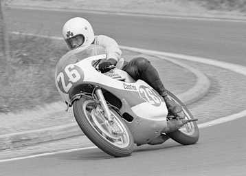 Janos Drapal beim GP in Brünn 1973