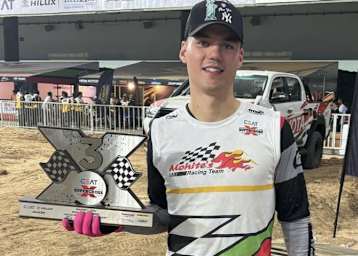 Paul Haberland erreichte im zweiten SX1-Finale das Podium