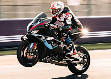 Alex Hofmann hatte in Austin Spaß mit der BMW M1000RR