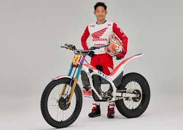 Takahisha Fujinami: Einsatz an der japanischen Trial-Meisterschaft auf dem Elektro-Prototyp von Honda