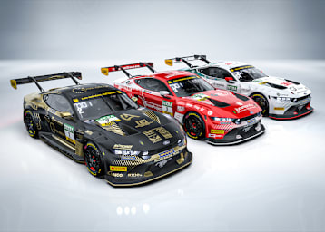Das Haupt Racing Team startet mit drei Ford Mustang GT3 im ADAC GT Masters