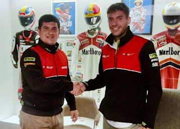 Teammanager Nacho Calero und Xavier Cardelus