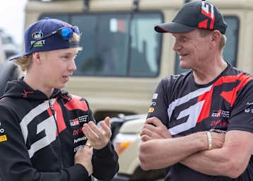 Kalle Rovanperä und Juha Kankkunen