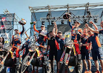 Daniel Sanders, Edgar Canet und Luciano Benavides (v.l.) dominierten in Südafrika