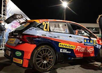   Der Hyundai i20 Rally2 von Emil Lindholm