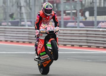 Alonso Lopez zeigte bei nassen Bedingungen eine hervorragende Leistung