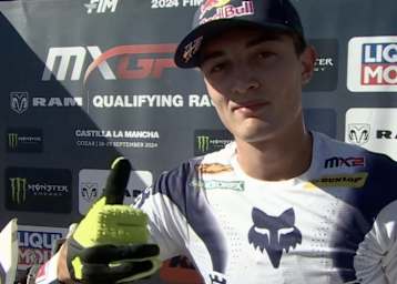 Lucas Coenen gewann das MX2-Qualifikationsrennen