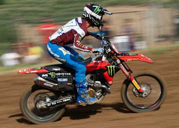 Alessandro Lupino auf der Ducati Demo 450MX